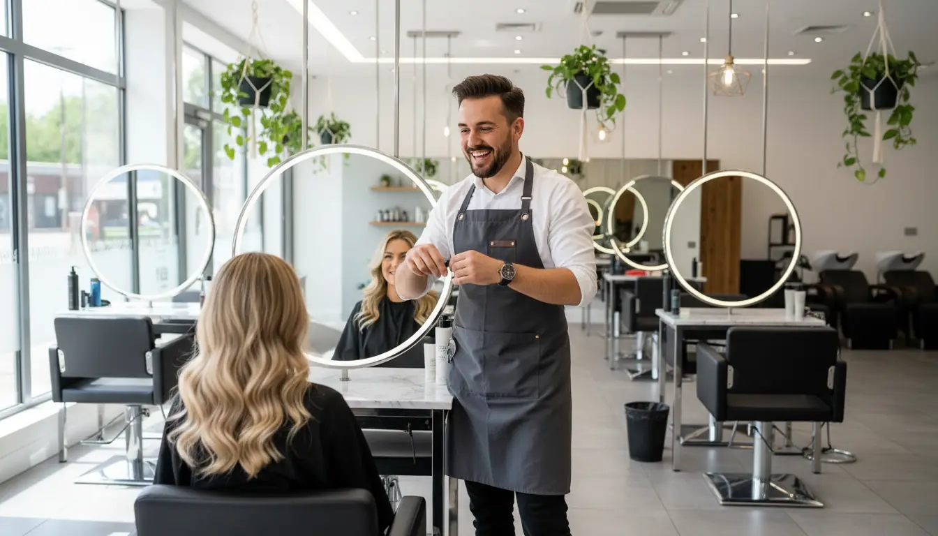Hair Salons - professional web design services UK